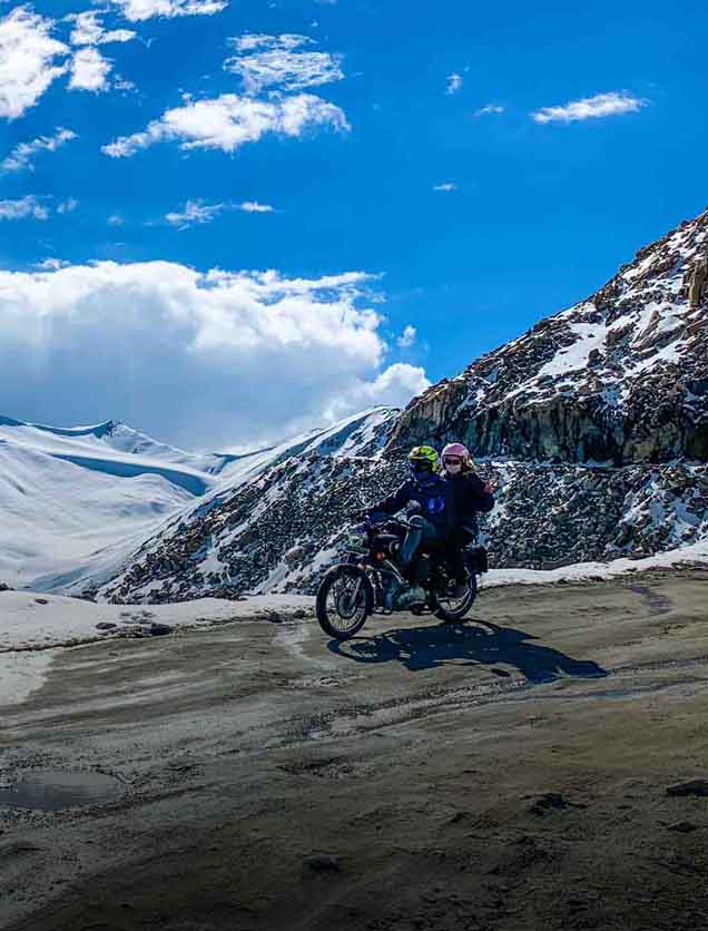 Bezoek Thiksey Gompa of Thikse klooster en ontdek Leh en Ladakh op de motor middels een reis naar de Trans-Himalaya